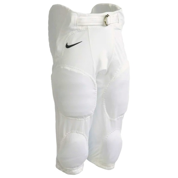 Nike Youth Recruit Integrated padded Football compression Pants white boy's S - Picture 1 of 12